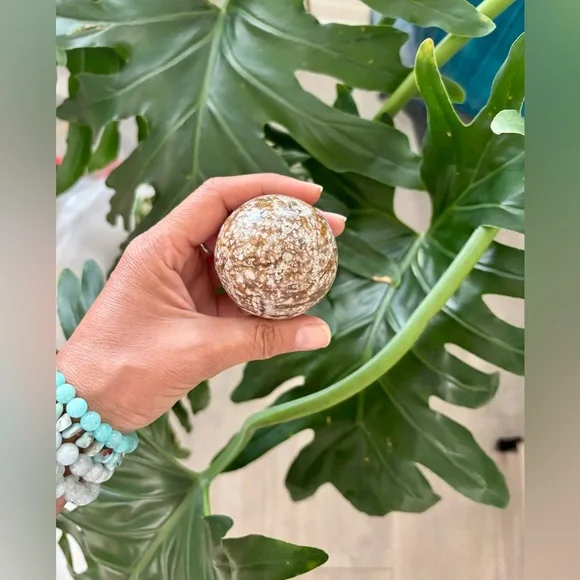 Ocean Jasper Sphere - Picture 4 of 5